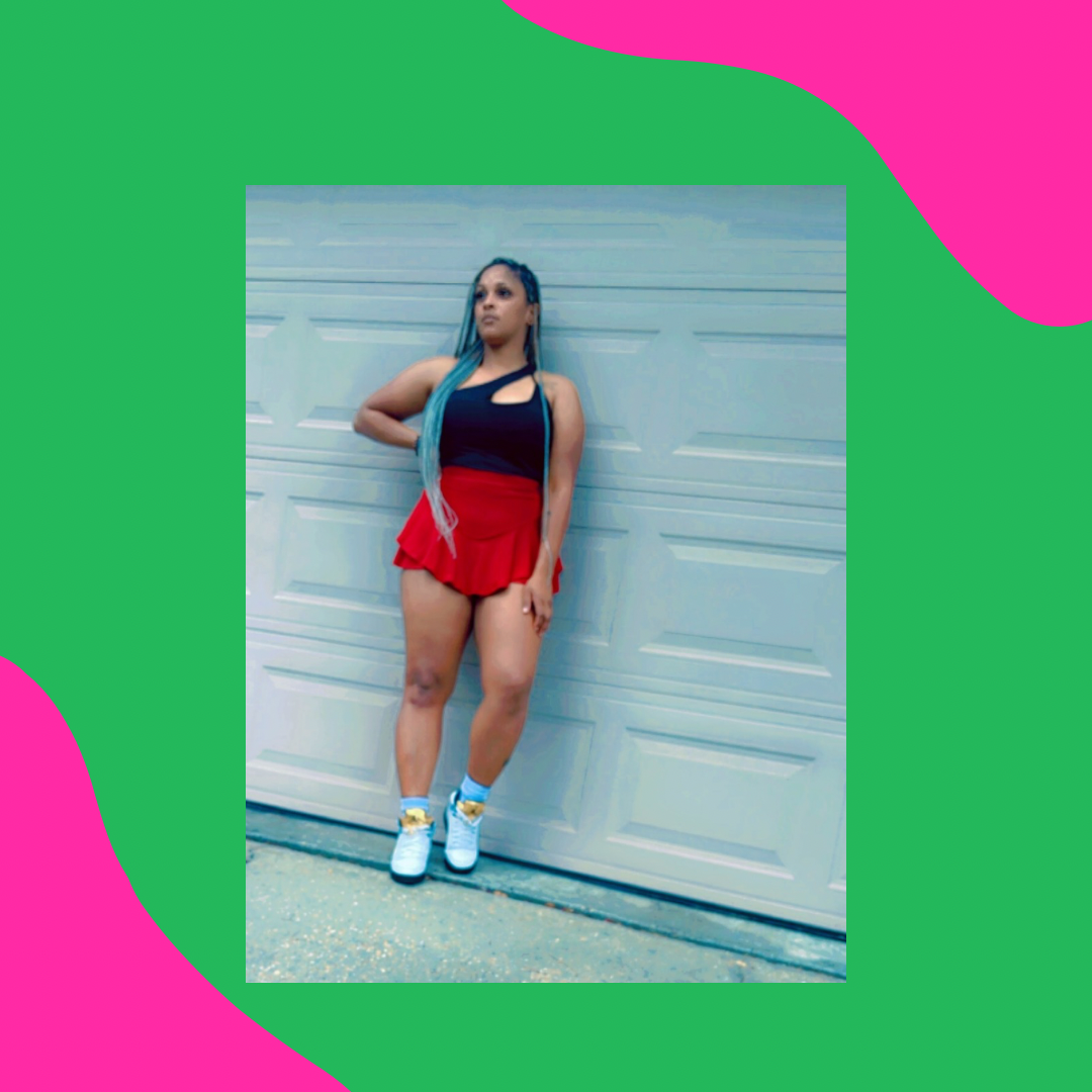 “Burg” tennis skort set