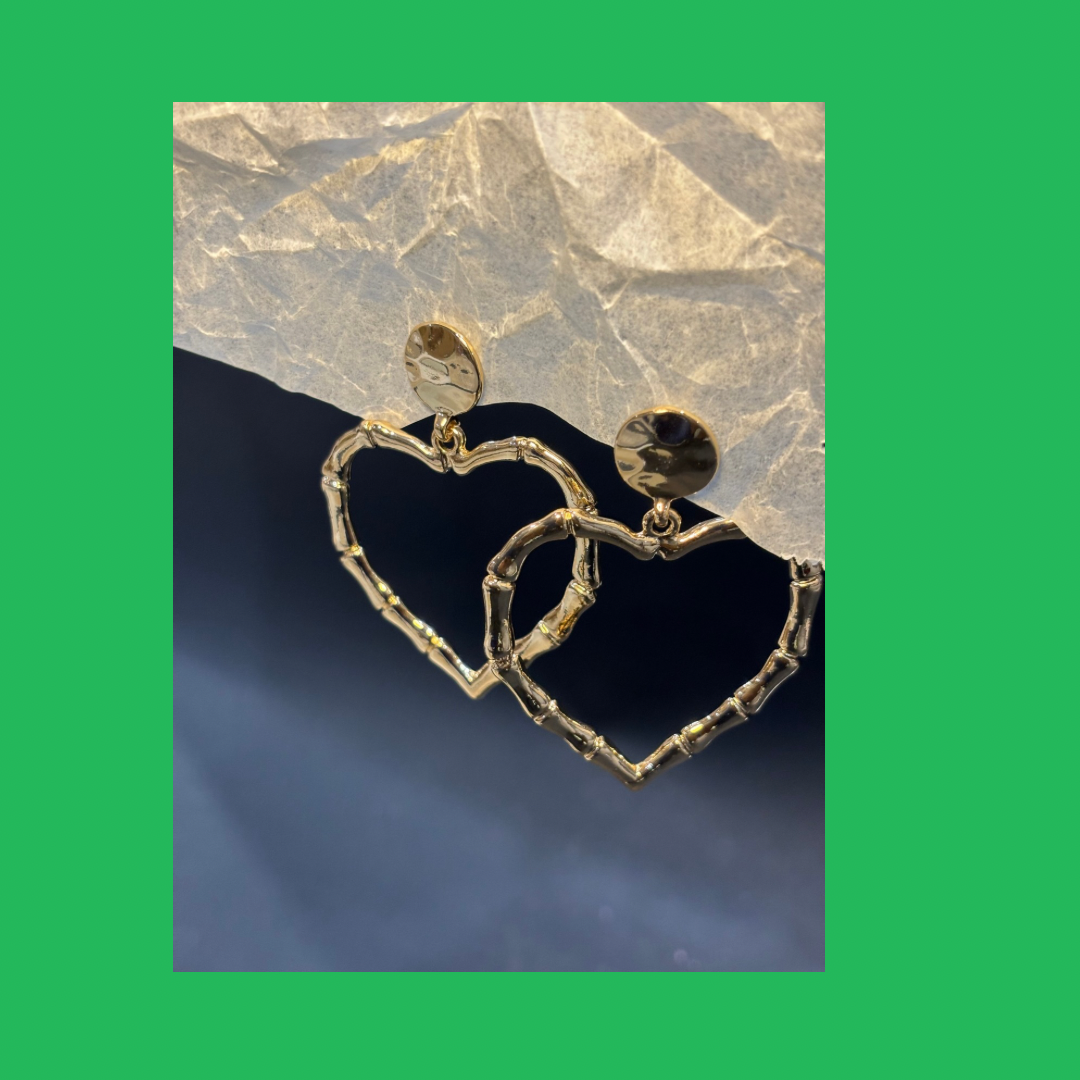 Heart earrings